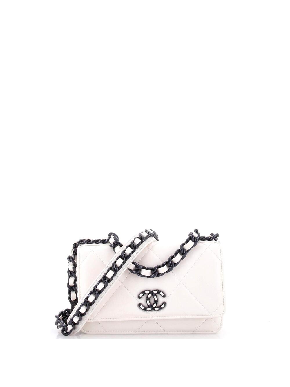 Chanel 19 Wallet On Chain Quilted #357221C38B